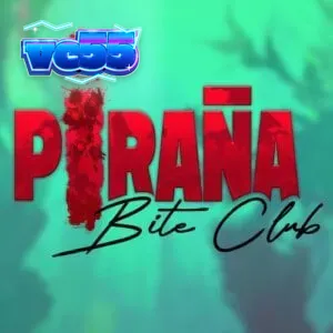 Piranha Bite Club slot grid dengan fitur Swimmer Reel