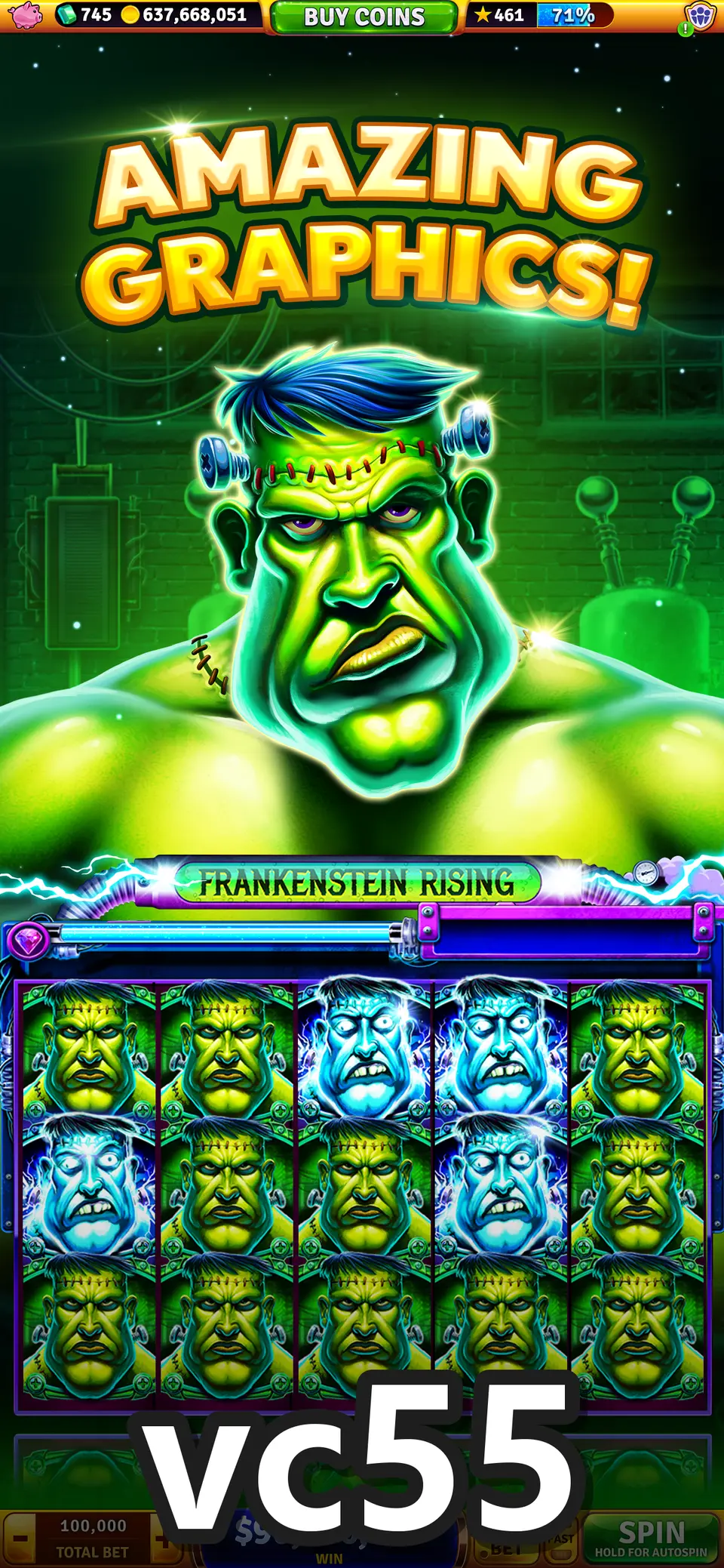vc55 screenshot
